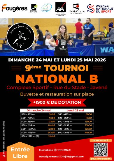 Lire la suite à propos de l’article Présentation du Tournoi National 2026